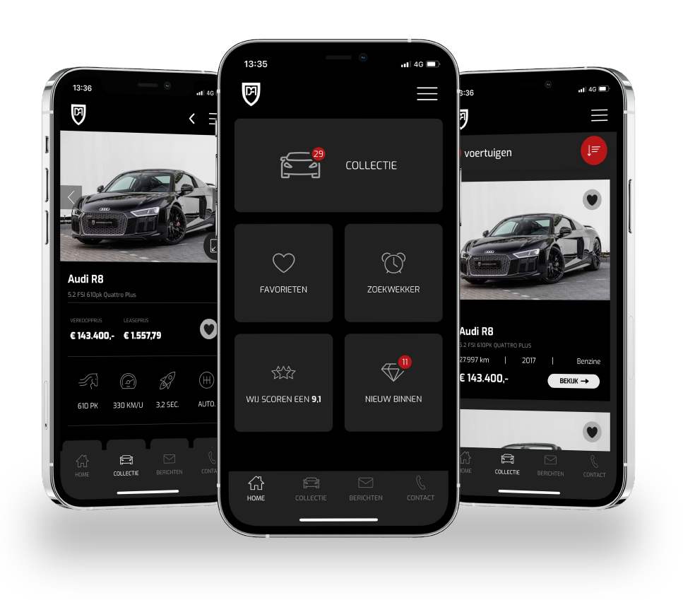 Dammers autos audi premium app_Tekengebied 1